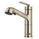 preview thumbnail 123 of 154, Kraus 2-Function 1-Handle 1-Hole Pulldown Sprayer Brass Kitchen Faucet