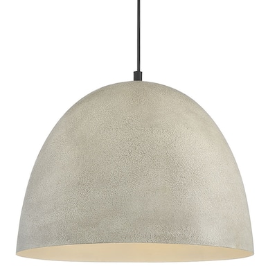 Meridian M70093 16" Wide Stone Pendant