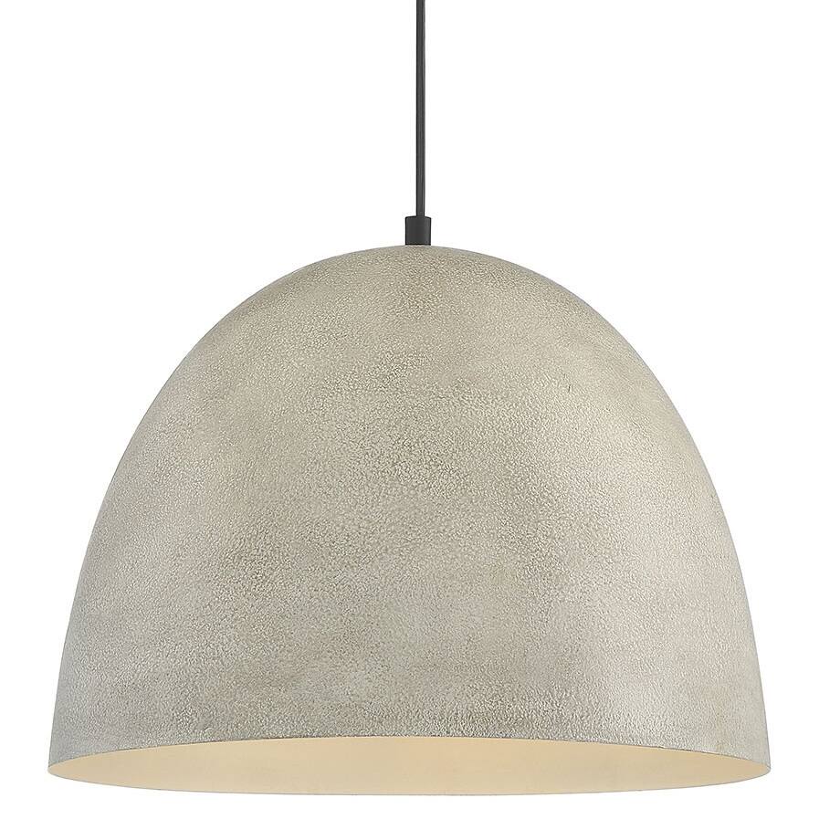 Meridian M70093 16" Wide Stone Pendant