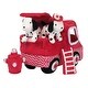 preview thumbnail 5 of 3, Lambs & Ivy Fire Truck 5pc Developmental Plush Soft Toy Interactive Play Set