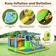 preview thumbnail 7 of 8, Costway 6 in 1 Inflatable Giant Kids Water Park Bounce House with Dual - As Picture Shows - See Details