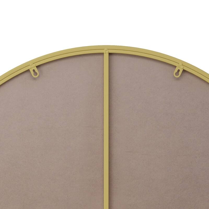 Wall Mirror 36" Metal Framed Mirror Round Vanity Mirror Dressing Mirror