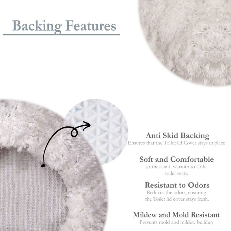 Element Plush Bathroom Rugs Quick-Dry Bathroom Mat, Washable & Absorbent Bath Rugs