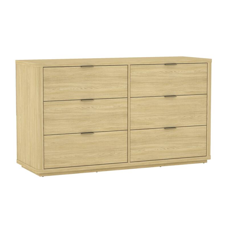 Manhattan Comfort Evalyn 60 Inch 6 Drawer Dresser