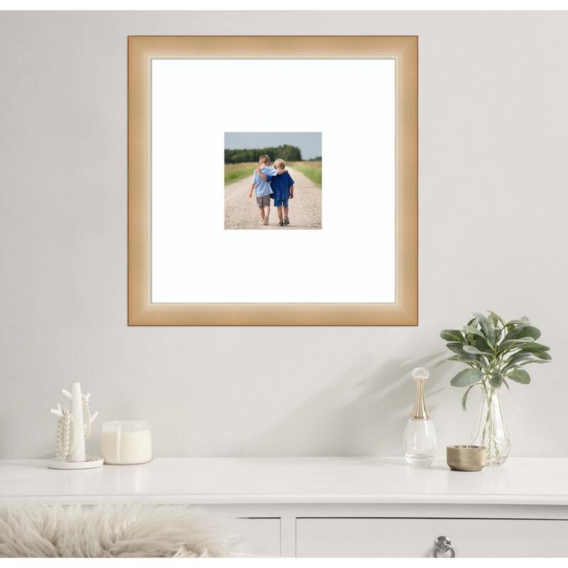 Eva Black Silver Narrow Framed Picture Frame, Photo Frame