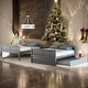 preview thumbnail 26 of 48, Full Over Full Bunk Bed With Twin Size Trundle For Bedroom Grey
