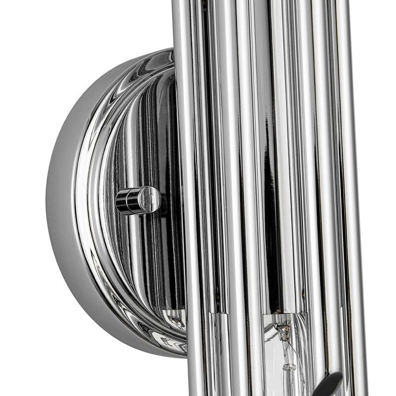 1-Light Modern Stylish Multiple Iron Tube Wall Lamp