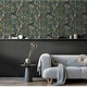 preview thumbnail 20 of 22, Cassia Peacock Non-Pasted Wallpaper - Covers 56 Square Feet
