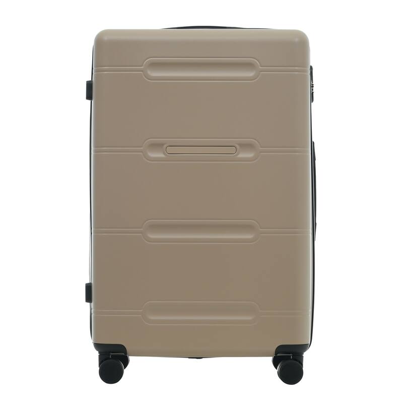 6 Piece Luggage Set, with Double Spinner Wheels Handle Password Lock, 14 IN Cosmetic Case 20/24/28 IN Luggages with Bag