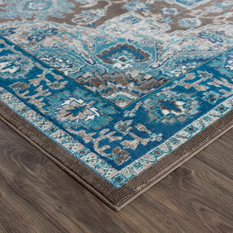Hauteloom Mardin Oriental Persian Traditional Area Rug