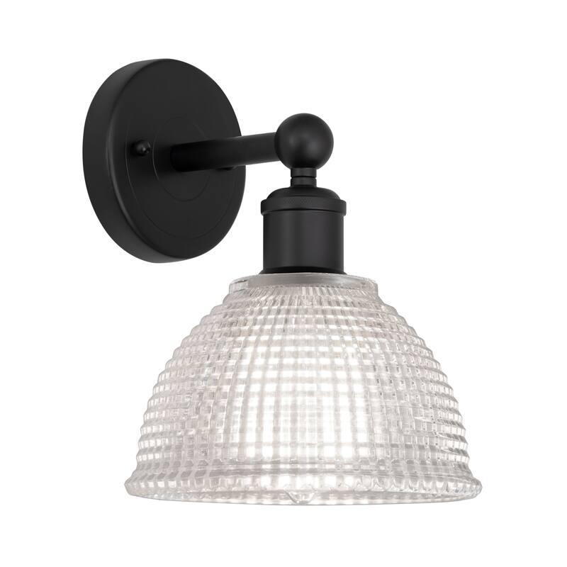 Innovations Lighting Endless Possibilities Edison - Arietta - 1 Light 8" Sconce - Clear/Matte Black