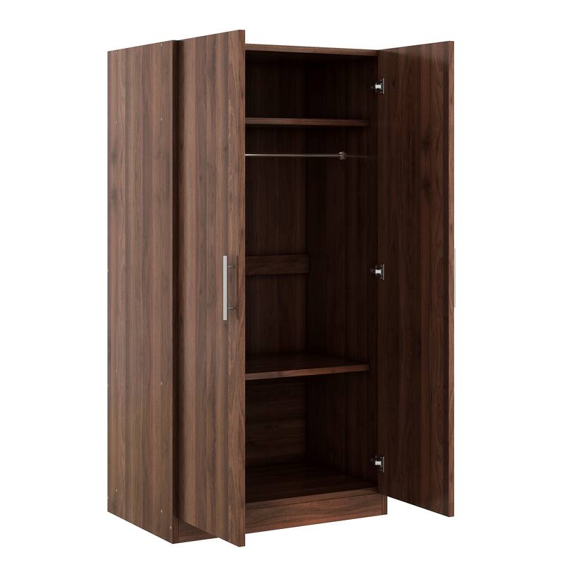 Stylish Armoires with Ample Storage and Clothes Rail Wardrobe Clothes Storage Cabinet for Bedroom