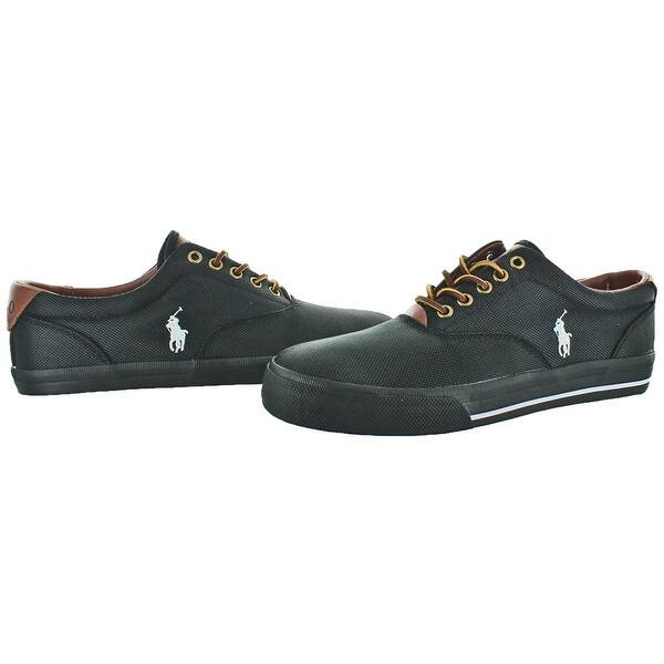 Shop Polo Ralph Lauren Vaughn Men S Canvas Fashion Sneakers Shoes