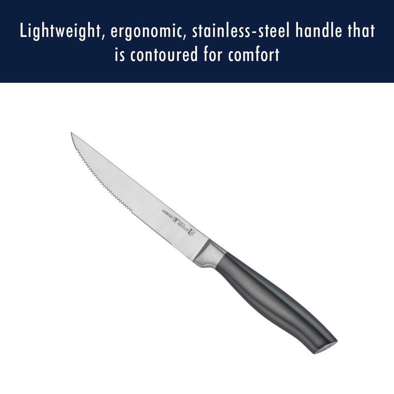 Henckels Graphite 4-pc Steak Knife Set, Stainless Steel - Stainless Steel