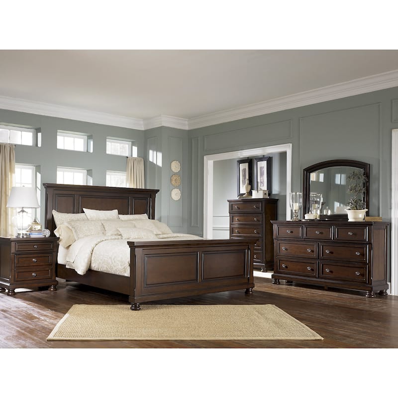 Signature Design by Ashley Porter Brown Panel Bed