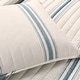 preview thumbnail 47 of 51, Lush Decor Farmhouse Stripe 3 Piece Quilt Set