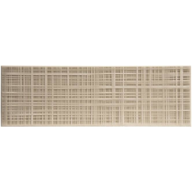 Ackland AKNPTMETMIX4X12G-CA Metrola - 4" x 12" Ceramic Herringbone and - Savanna Dust