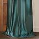 Exclusive Fabrics Solid Faux Dupioni Pleated Blackout Curtain Panel
