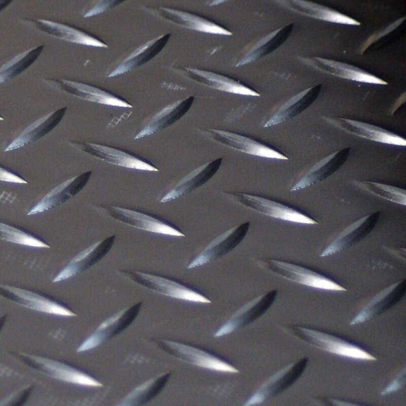 Rubber-Cal Diamond-Plate Thermoplastic Flooring