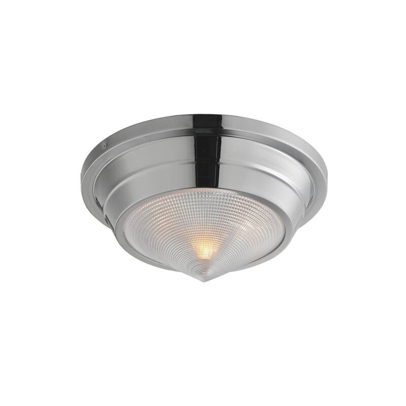 Maxim 10390 Hargreaves 10" Wide Flush Mount Ceiling Fixture - Polished Nickel