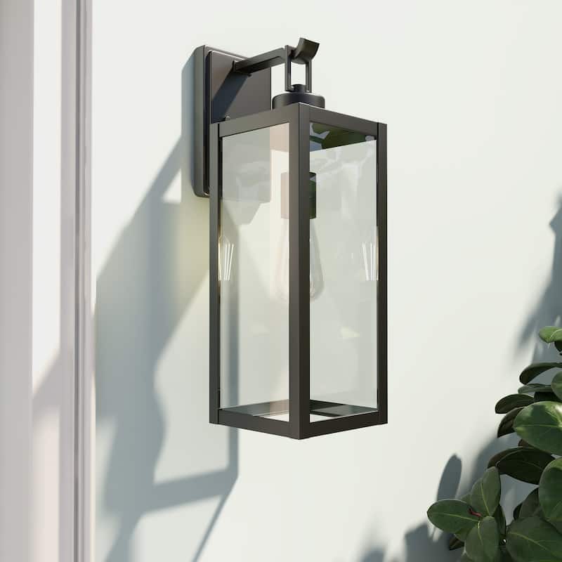 1-Light Outdoor Wall Light - 5.9"x7.83"x17.99"