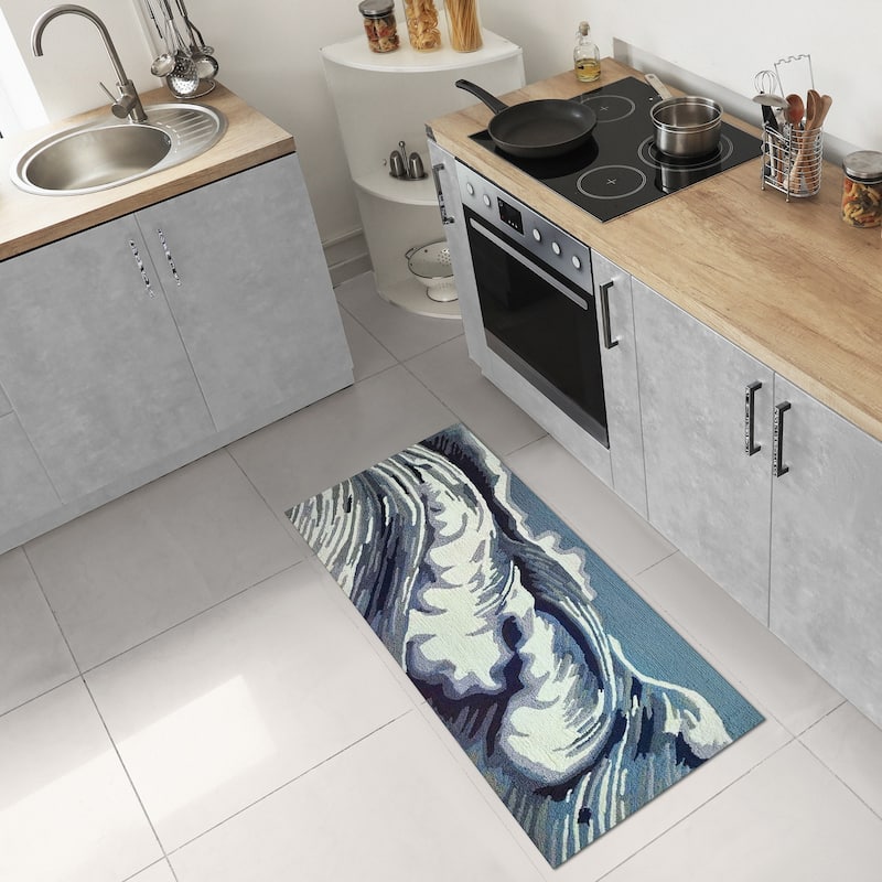 Liora Manne Capri Wave Indoor/Outdoor Area Rug