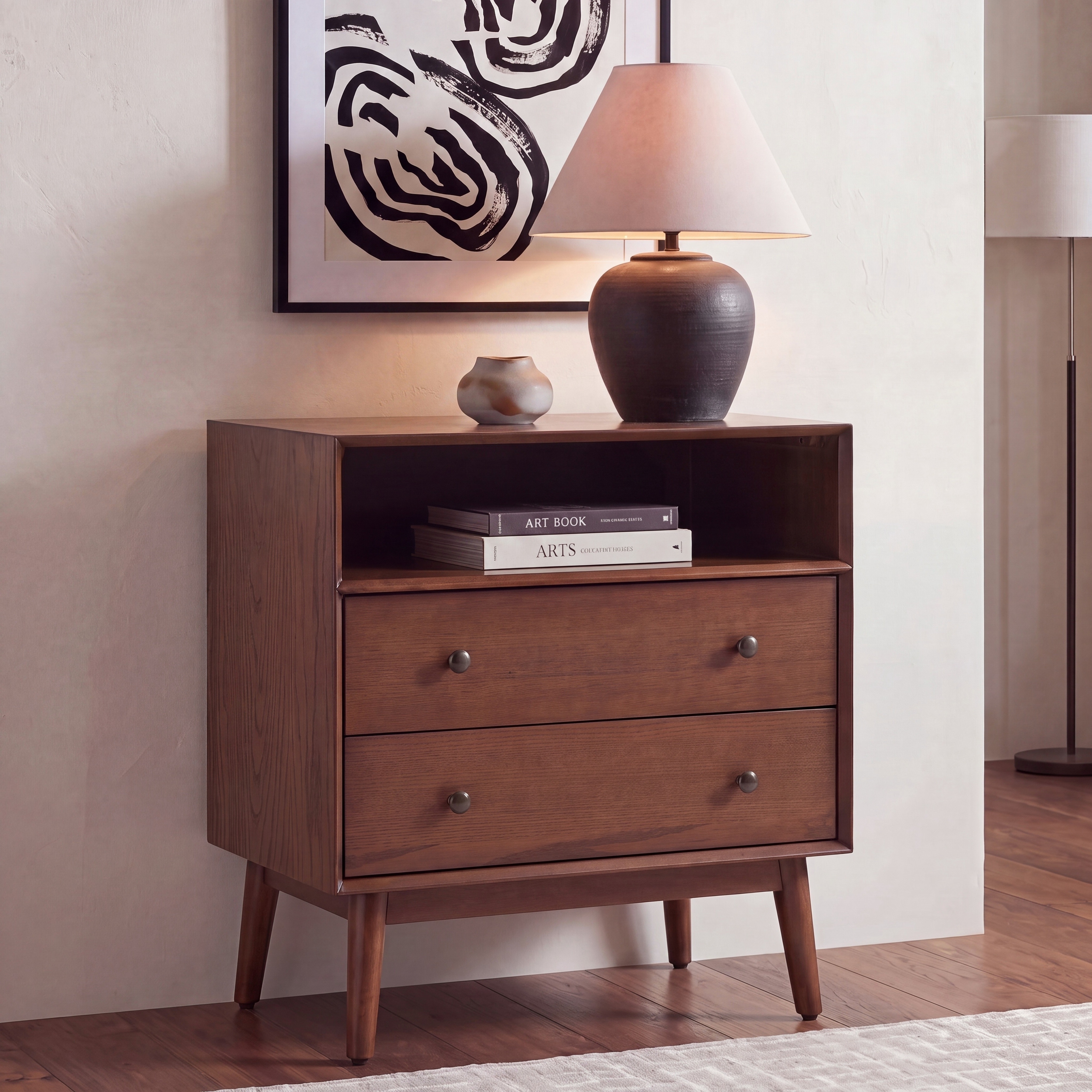 SAFAVIEH Ammie 2-Drawer Single Shelf Chest