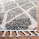 preview thumbnail 9 of 36, SAFAVIEH Berber Fringe Shag Mena Trellis Rug