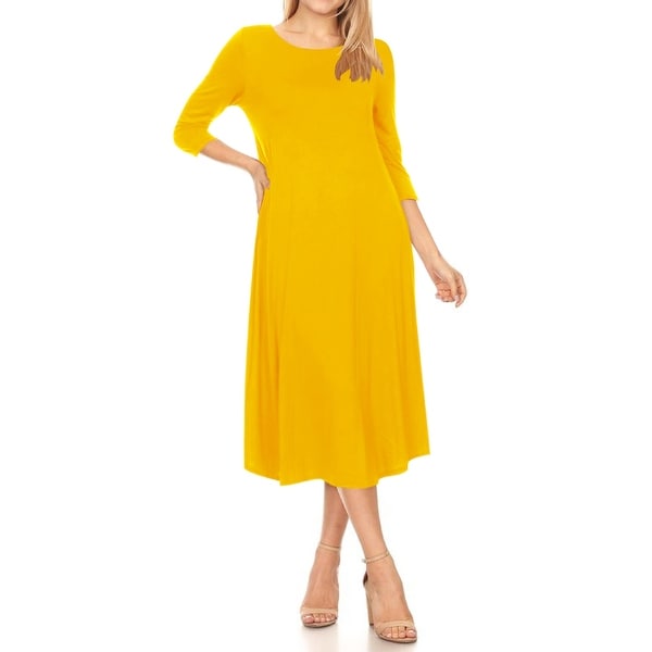 women's yellow dresses for sale
