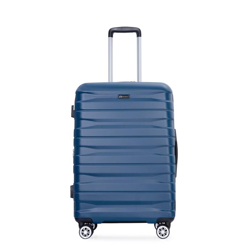 3 Piece Luggage Sets with Double Spinner Wheels and TSA Lock, Expandable Durable PC Hardside Lightweight Suitcase for Men Women