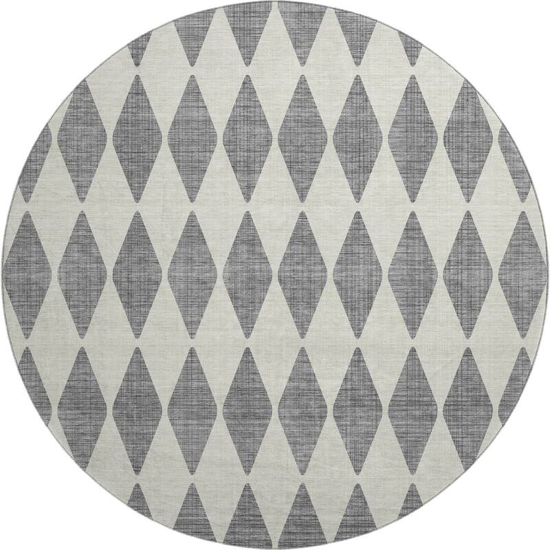 Premium Washable Super Soft Modern Diamond Mayfield Rug