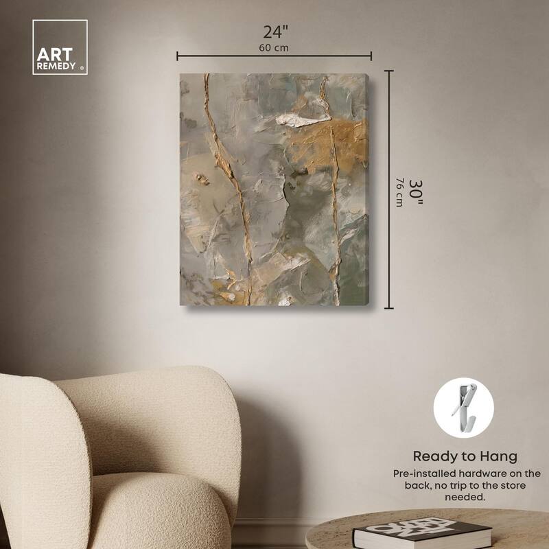 Gossamer Pathways II Canvas by Art Remedy, Gallery Wrapped