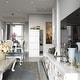 preview thumbnail 4 of 17, White Shoe Cabinet with Full-Length Mirror Stylish Vertical Storage
