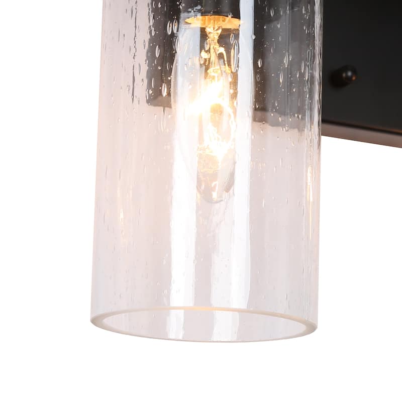 Fora Modern Farmhouse Glass Bathroom Vanity Light Dimmable Wall Sconce