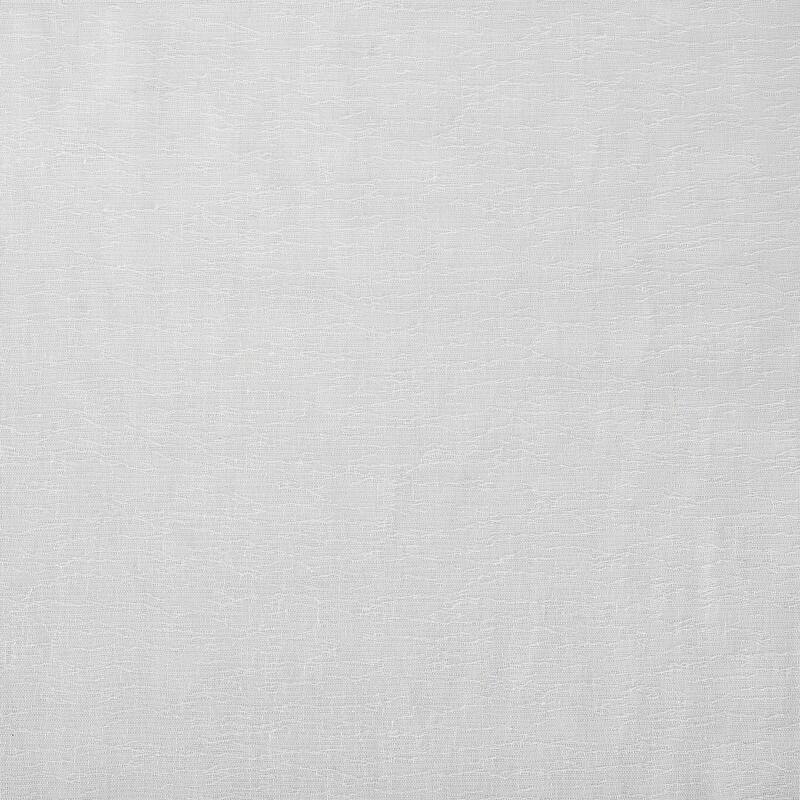 Clean Window Crushed Texture Anti-Dust Sheer Linen Blend Curtain Panel, Single Panel