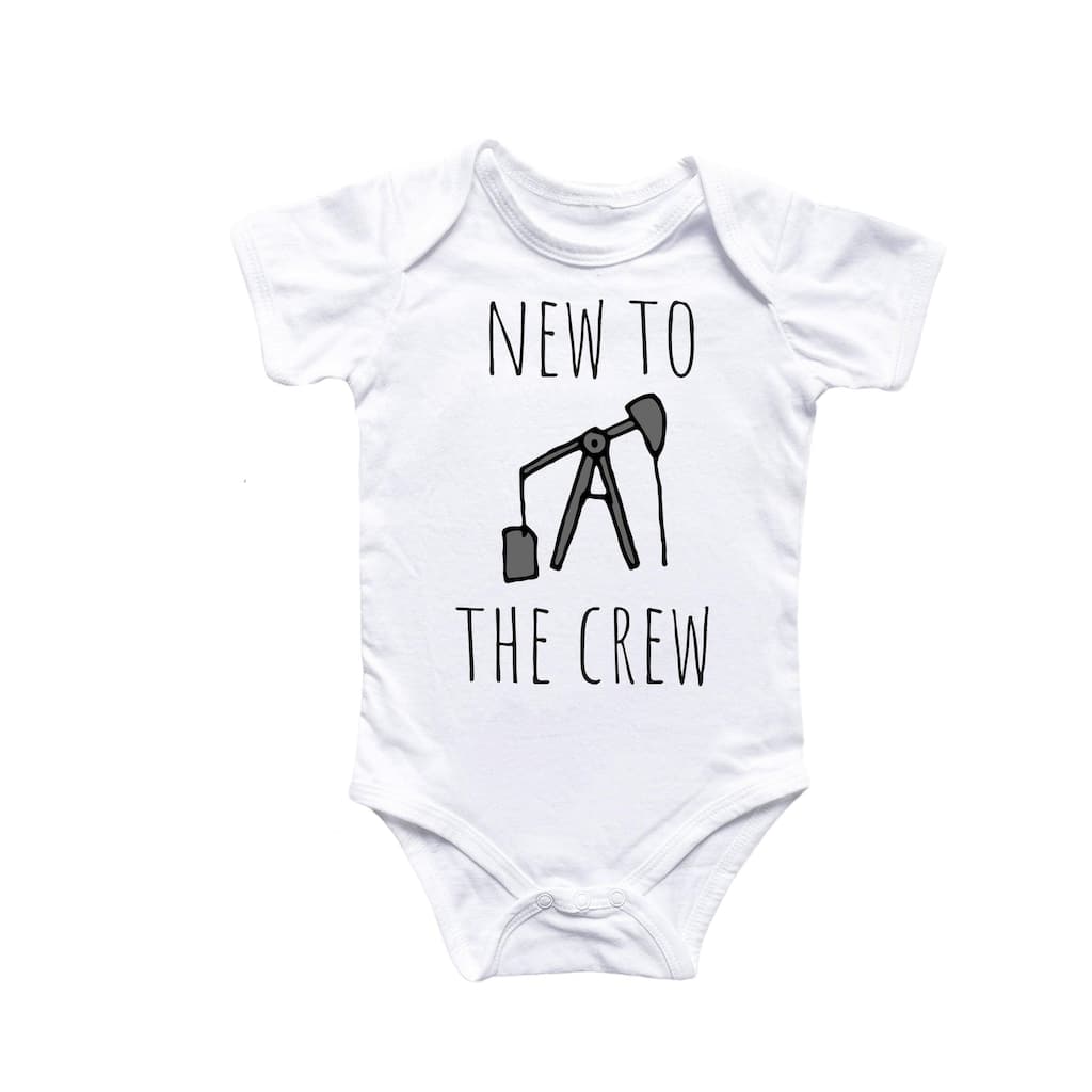 Oil Field - Baby Boy Girl Clothes Infant Bodysuit Funny Cute Newborn