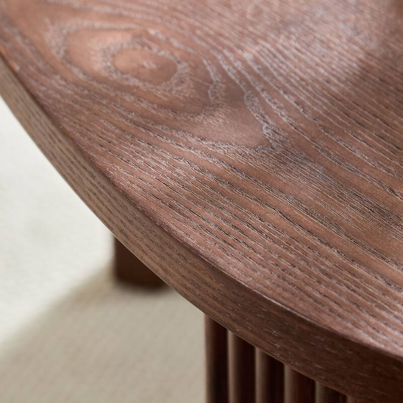 2-Piece Modern Irregular Shape Coffee Table Set for Living Room, Easy Assembly, Nesting Coffee Tables