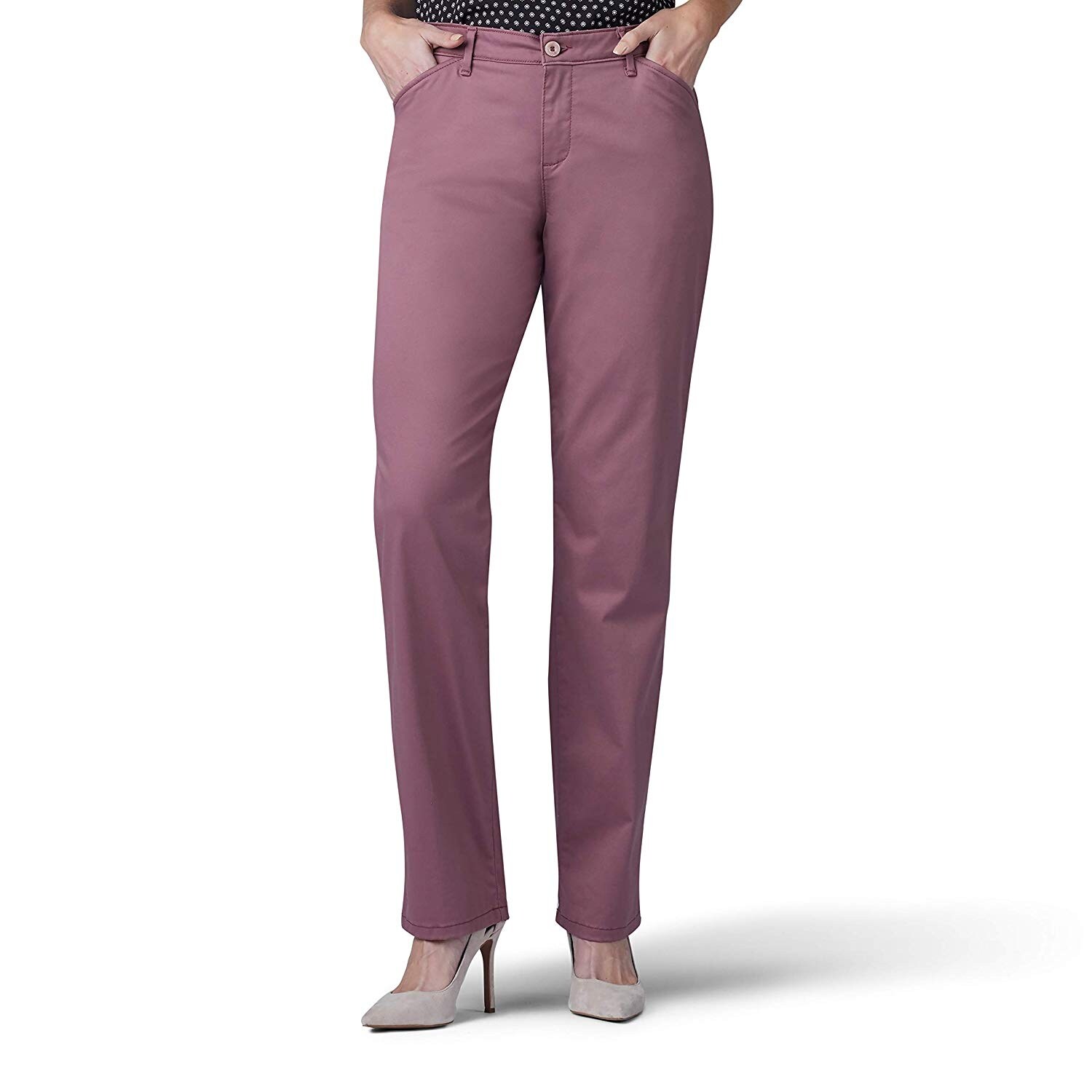 lee relaxed fit straight leg pants