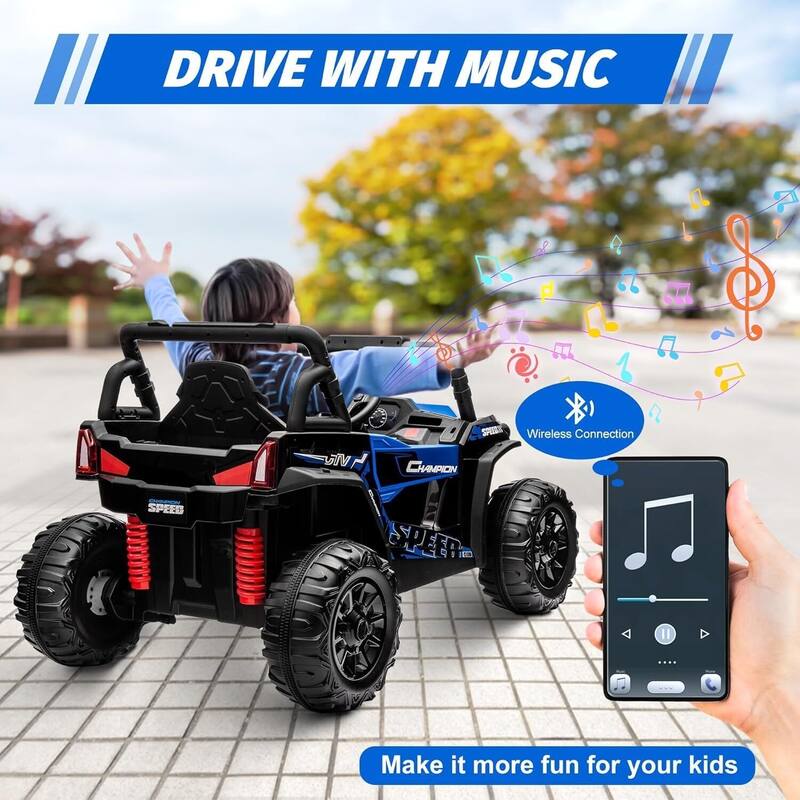 Electric Off-Road Truck 12V Kids Ride On UTV Car Toy for Kids Best Gift