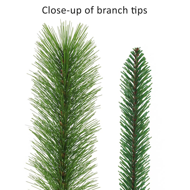 Puleo International 20 ft. x 10" in Spruce Garland - Green - 20.833