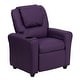 preview thumbnail 33 of 189, Contemporary Kids Recliner with Cup Holder and Headrest - 24"W x 21.5" - 36.5"D x 27"H
