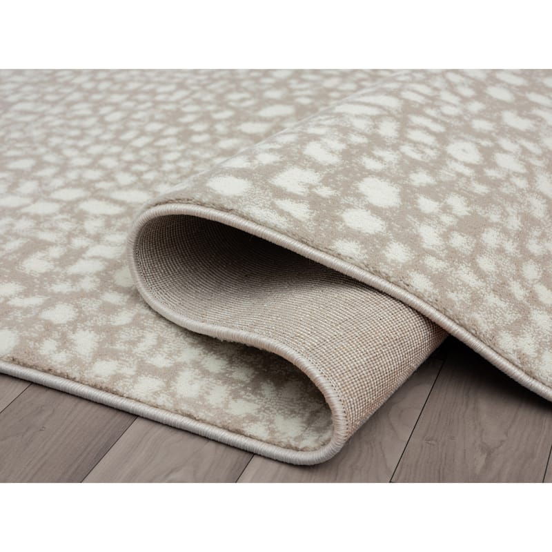 Abani Rugs Arto Contemporary Cheetah Print Area Rug