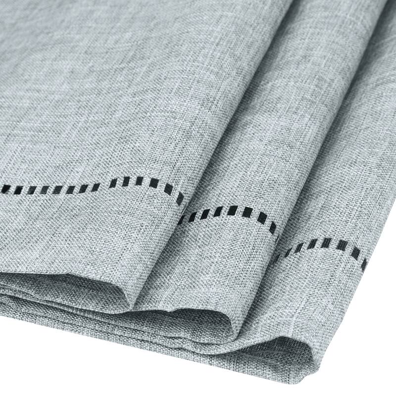 1 Pack Linen Table Runner, Farmhouse Tabletop Collection Table Runners - 12x71 Inch