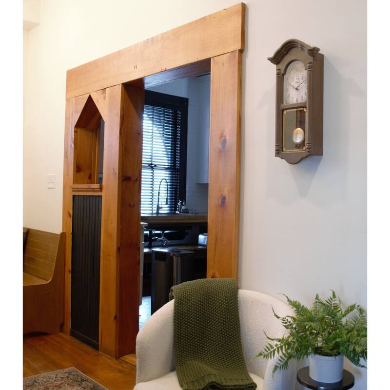 Westminster Chimes Wall Clock - 22" - Smoked Brown Finish