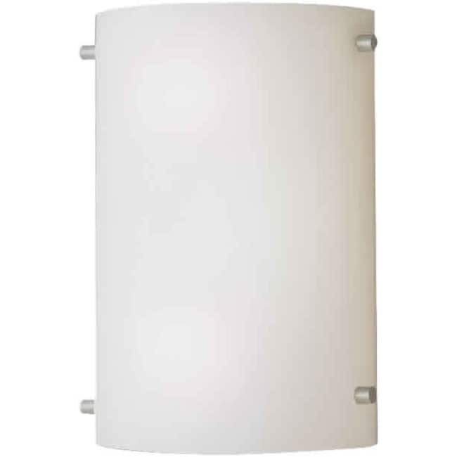 Forte Lighting Contemporary/ Modern 7.75Wx9.5Hx3.75E Indoor Up - Brushed Nickel