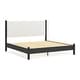 preview thumbnail 3 of 7, Signature Design by Ashley Cadmori Upholstered Panel Platform Bed