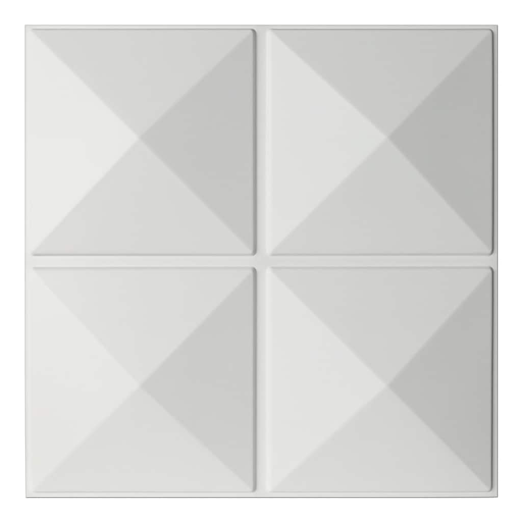 Art3d 3D Wall Panels PVC Pyramid Design (32 Sq.Ft)