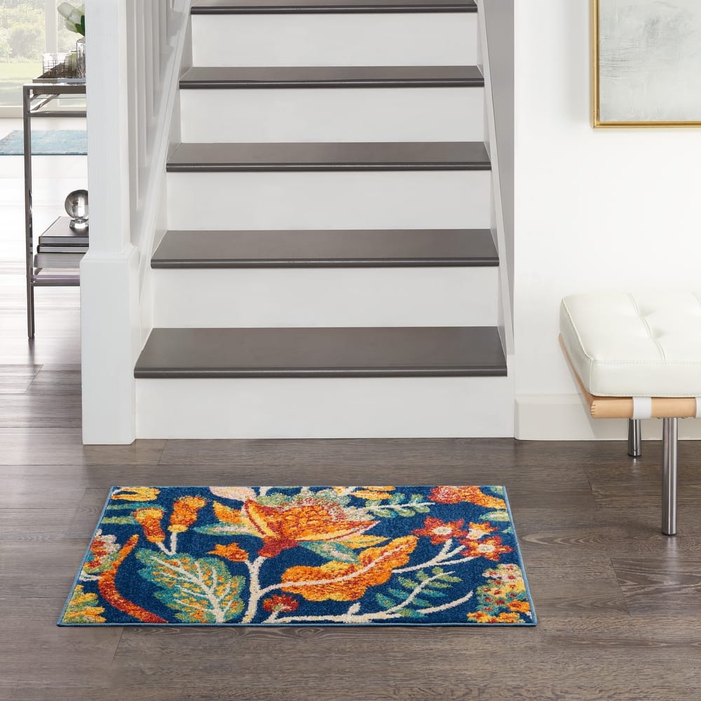 Nourison Allur Modern Floral Botanical Area Rug