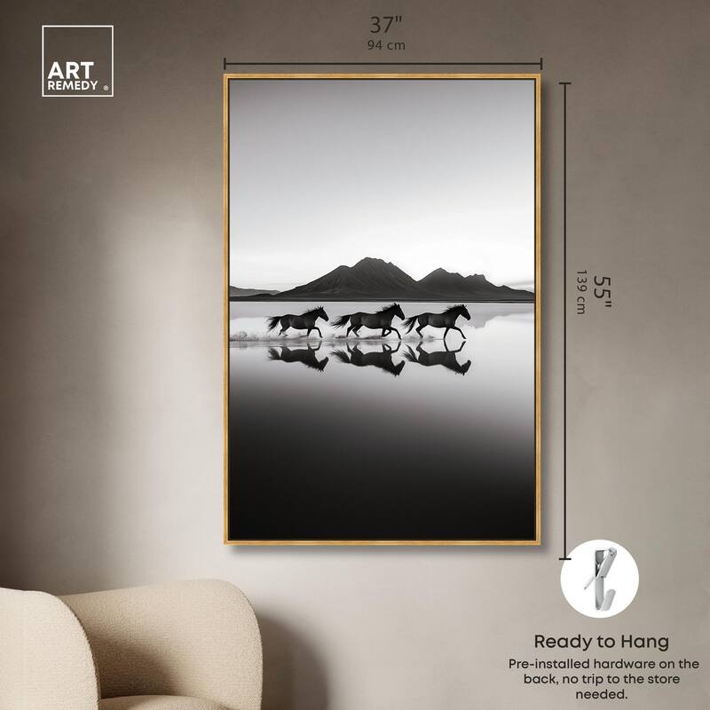 Run of Freedom II Canvas by Art Remedy