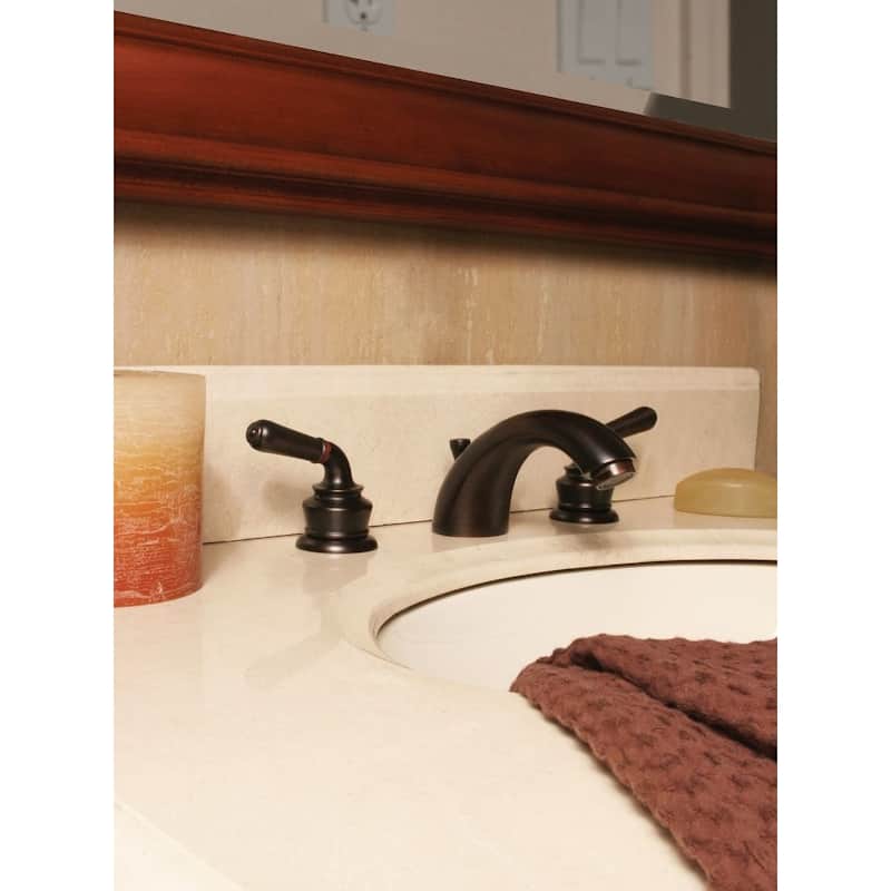 Cypress Wide Spread Lavatory Faucet in Brushed Antique Bronze